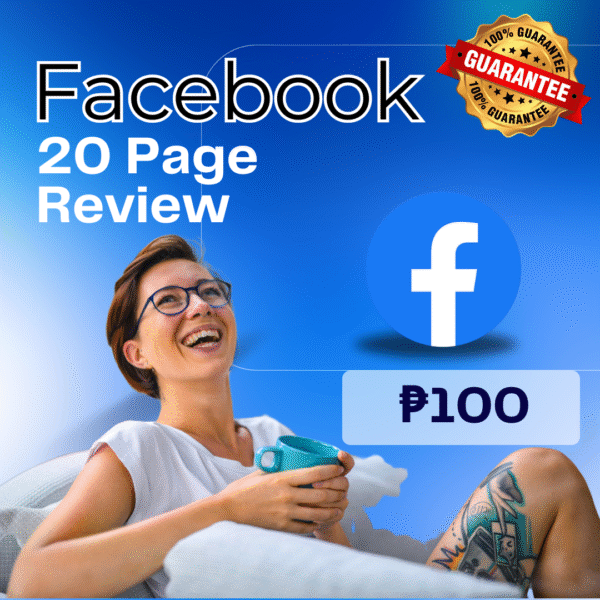 Facebook Page Review for Sale