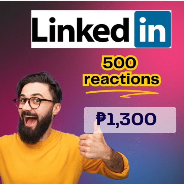 LinkedIn 500 Reactions