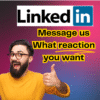 LinkedIn Reactions for sale