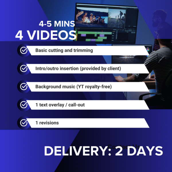 YouTube Video Editing & Growth Services for Filipino Creators | UpskillsPH